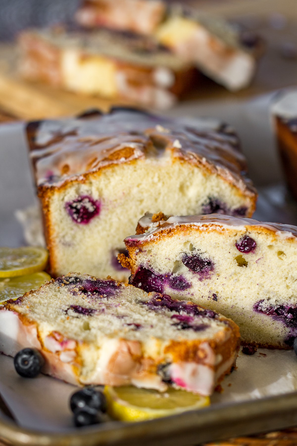 Lemon Blueberry Pound Cake