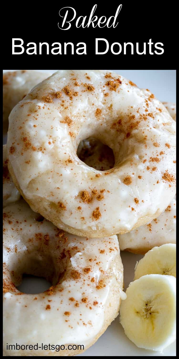 Baked Banana Donuts